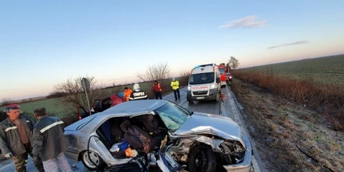 Accident DN6 FOTO ISU