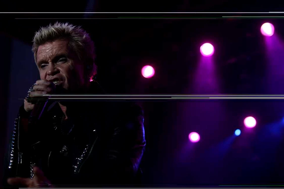 Billy Idol a susţinut, pe 29 iunie, un spectacol la Bucureşti FOTO Dorin Constanda