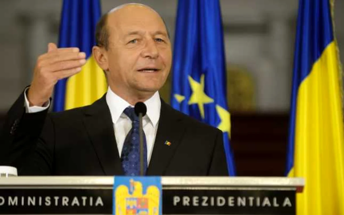 Preşedintele Traian Băsescu FOTO Mediafax