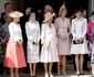 Regina Letizia cu Ducesa Sophie, Camilla, Regina Maxima și Prințesa Kate la Castelul Windsor, în 2019. FOTO: Getty Images
