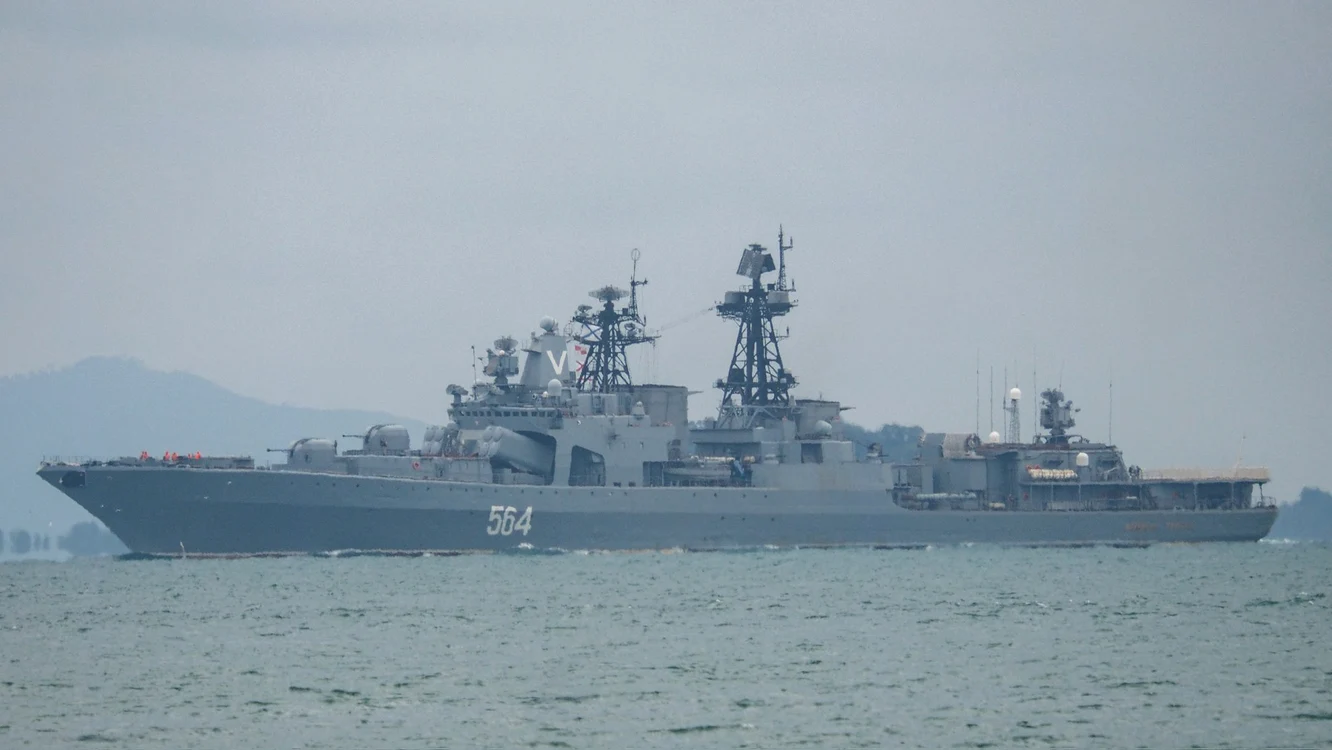 Nava anti-submarin Admiral Tributs (564) Foto: Twitter/ @StraitsSights
