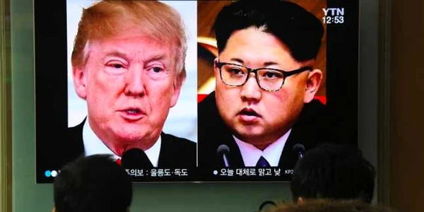 Trump si Kim Jong un FOTO AFP 