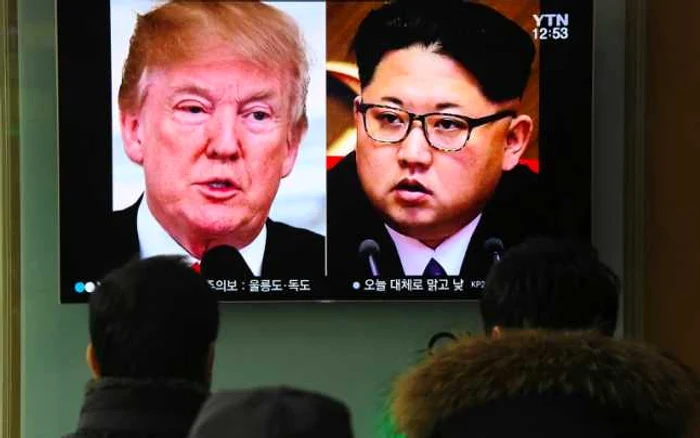 Trump si Kim Jong-un FOTO AFP