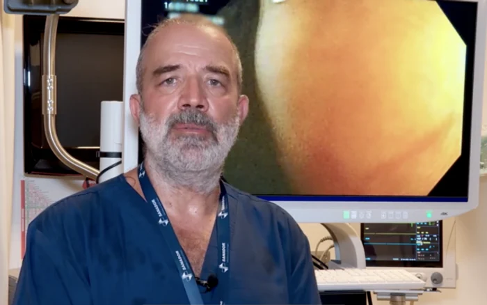 onf. Dr. Gabriel Constantinescu, medic primar gastroenterolog FOTO: clinica SANADOR