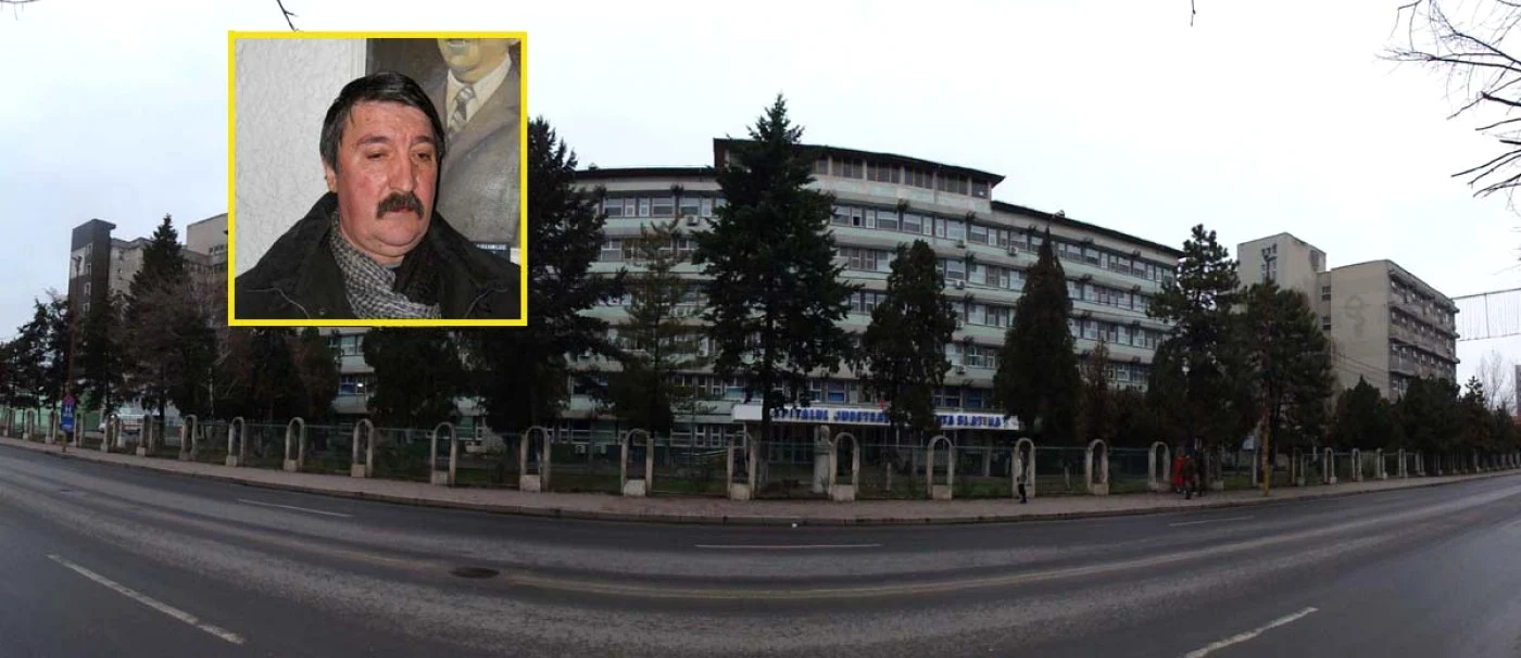 Medicul Cornel Fulga (foto - medalion) nu a mai reuşit să-şi câştige slujba a doua oară... (Foto: Mugurel Manea)