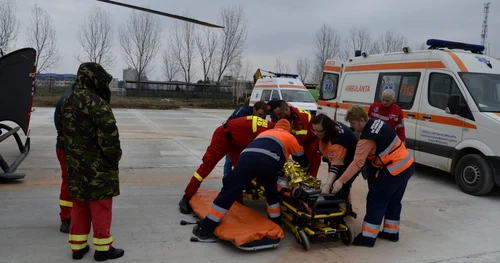 copii cu arsuri grave la Mehedinti FOTO Corina Macavei 