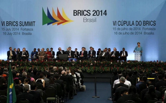 Brazilia, Rusia, India, China şi Africa de Sud - ţările BRICS la summitul din vara lui 2014 FOTO AP