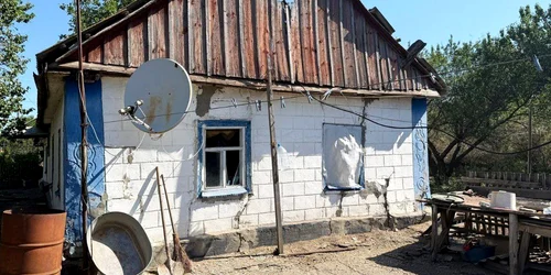 casa distrusa Zaporojie foto telegram jpg