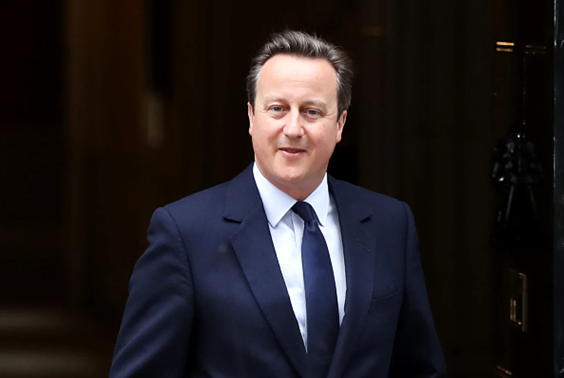 
    David Cameron s-a amuzat când cel care ar trebui să-i urmeze în funcție nu s-a prezentat în Camera ComunelorFoto Getty  