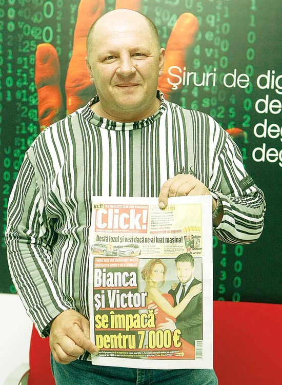 George Baciu (44 de ani) a câştigat 200 de lei la concursul nostru (Fotografii: Click!)