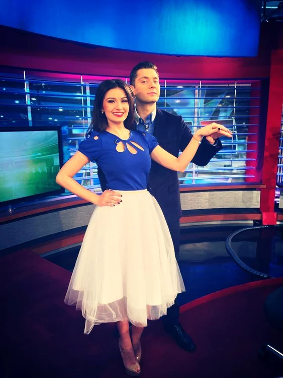 Olivia Păunescu şi Valentin Butnaru, matinalii de la Antena 1