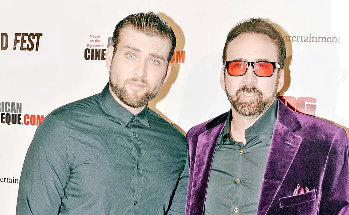 
    Nicolas Cage, împreună cu fiul lui, WestonFoto: profimedia  