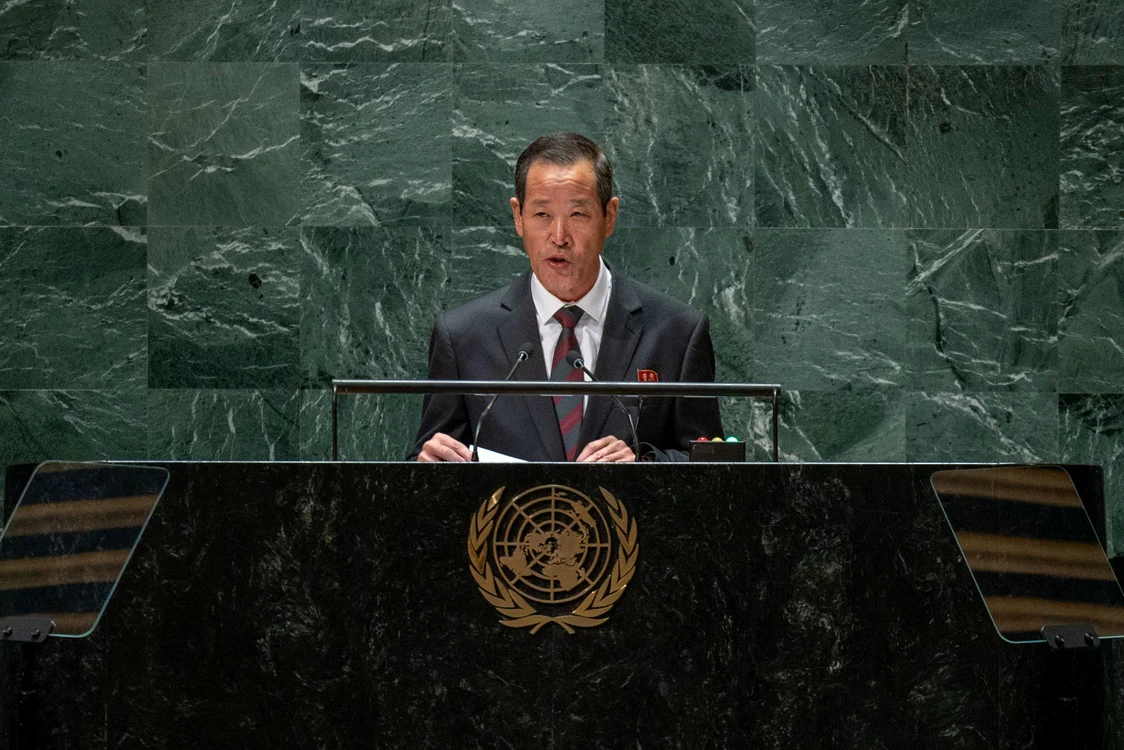 Delegatul Coreei de Nord la ONU FOTO Profimedia