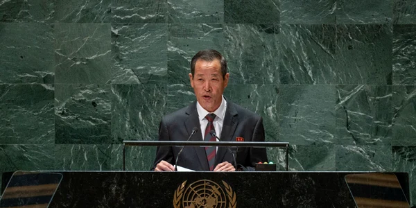 Delegatul Coreei de Nord la ONU FOTO Profimedia jpg