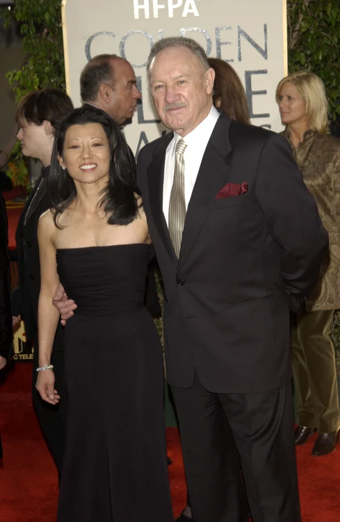 Gene Hackman și soția  foto   Shutterstock jpg