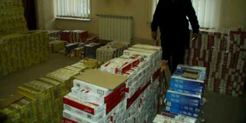 Marfă de contrabandă confiscată