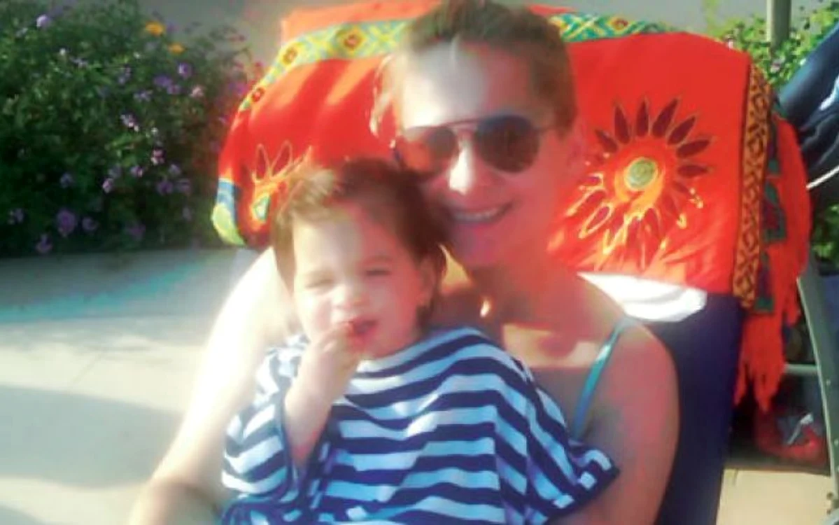 Vara, băile de soare sunt la ordinea zilei în familia Paulei  p Foto: arhivă personală