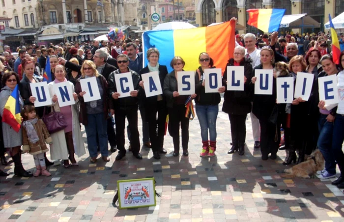 mesaj diaspora unire basarabia romania FOTO Actiunea 2012