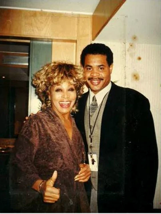 Tina Turner și fiul ei Raymond Craig Turner