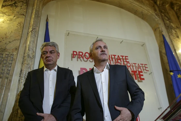 Mihai Tudose şi Liviu Dragnea/Foto: Octav Ganea, Inquam Photos