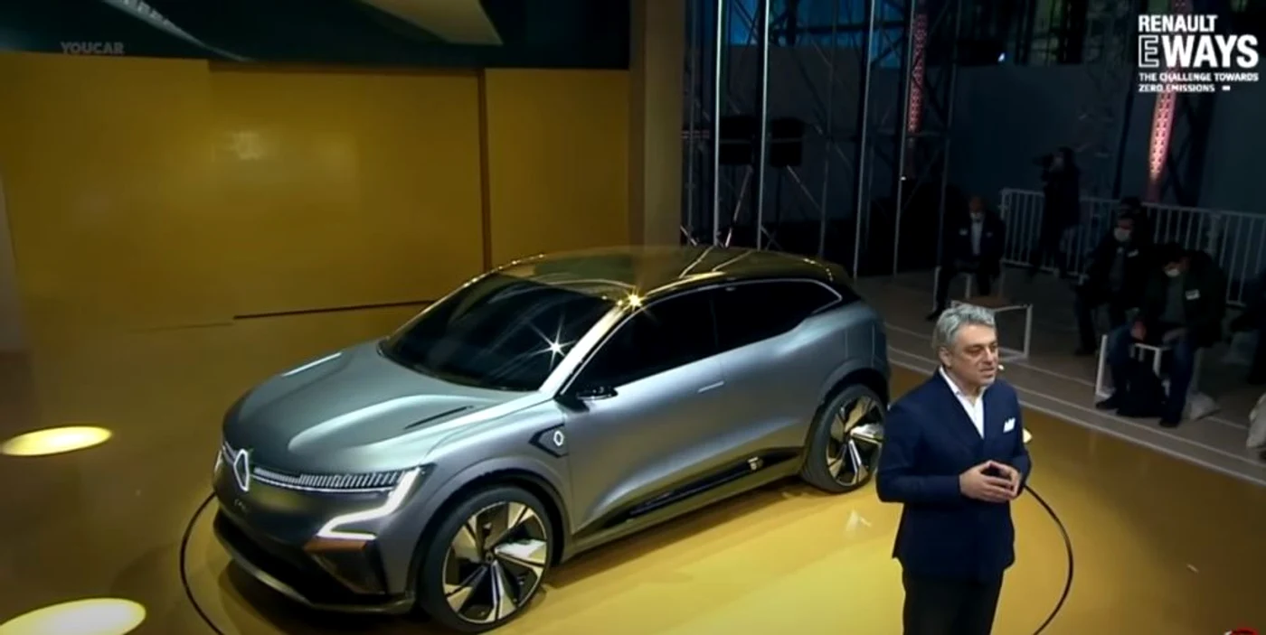 Renault Megane eVision ar putea avea tracțiune integrală
