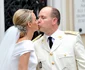 Charlene și Albert la nunta lor. FOTO: Getty Images