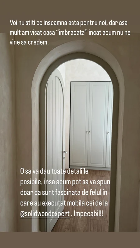 Ce mobilă a ales Adela Popescu pentru bucătăria casei / foto: Instagram