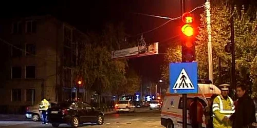 Victima a fost dusă la spital