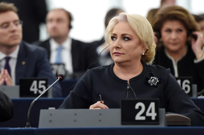 Viorica Dăncilă. FOTO AFP