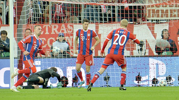 3-0, min. 49. Ribery a înscris  printr-un şut  din careu 