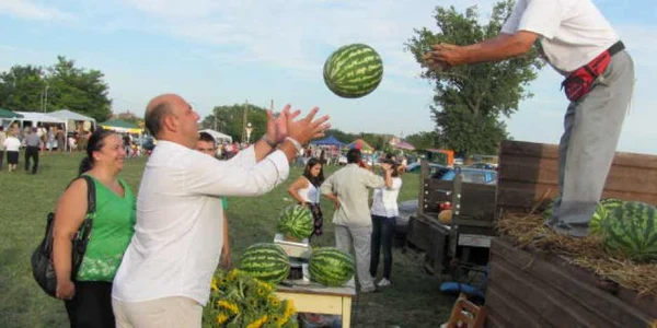 Puținii producători prezenți la festival au avut și ei vânzări bune