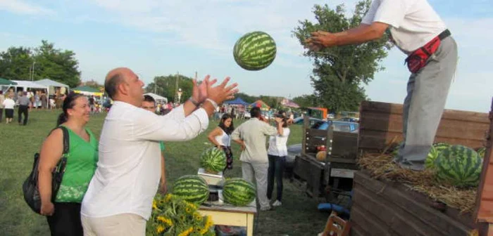 Puținii producători prezenți la festival au avut și ei vânzări bune