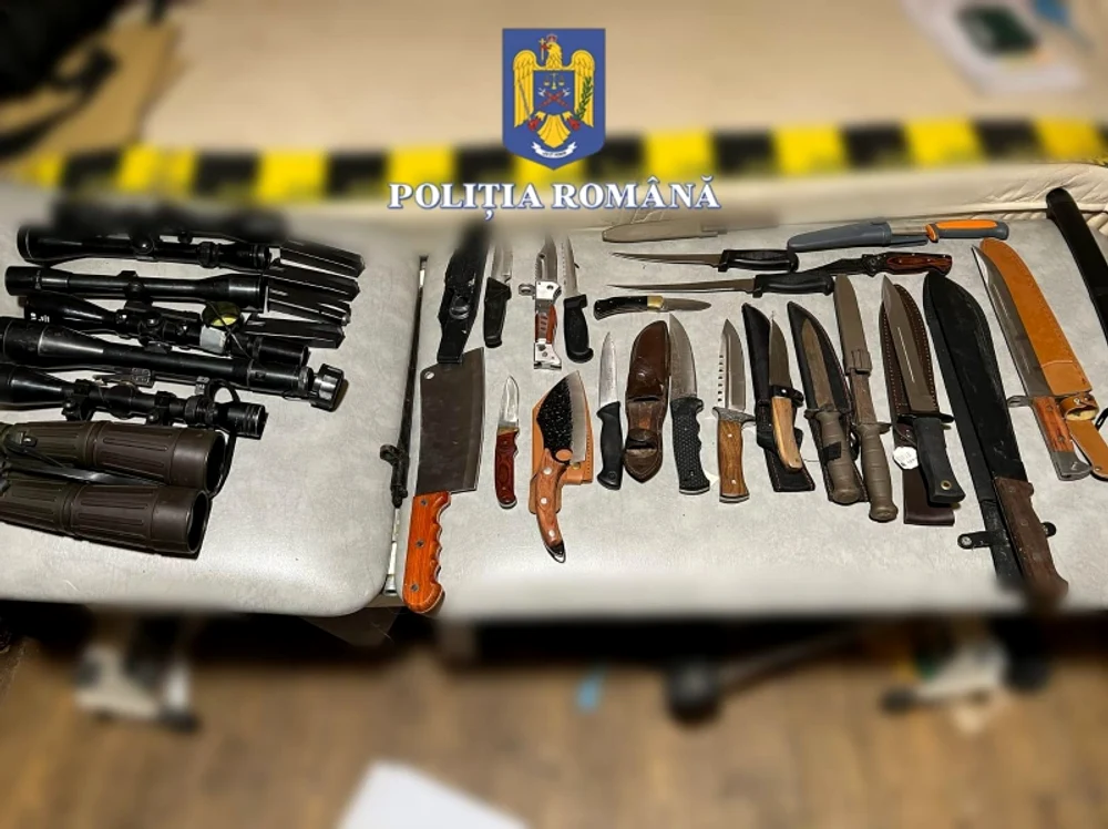 Ce au descoperit polițiștii. FOTO Poliția Română