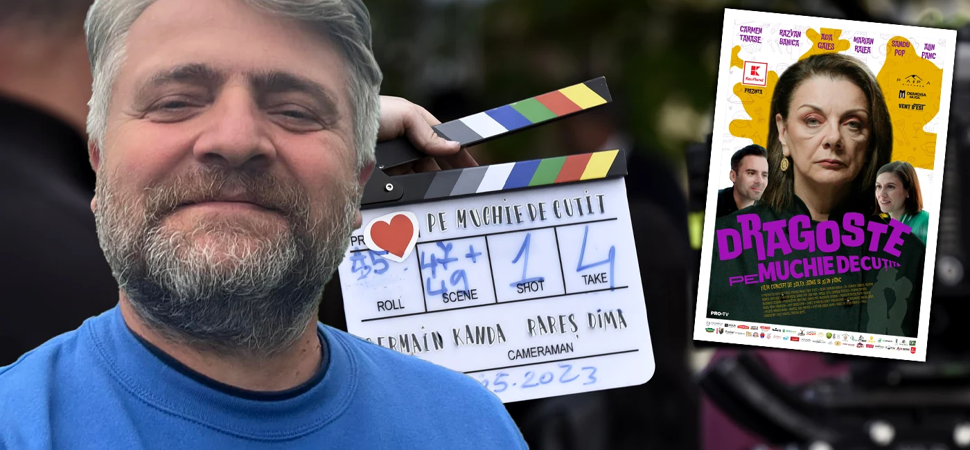 Alin Panc, mărturisiri despre noul film care se va lansa în toamnă / foto: Colaj Click!