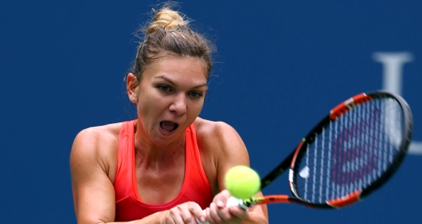 
    Halep i-a lăsat pe jurnaliști cu gura căscatăFoto: Getty  
