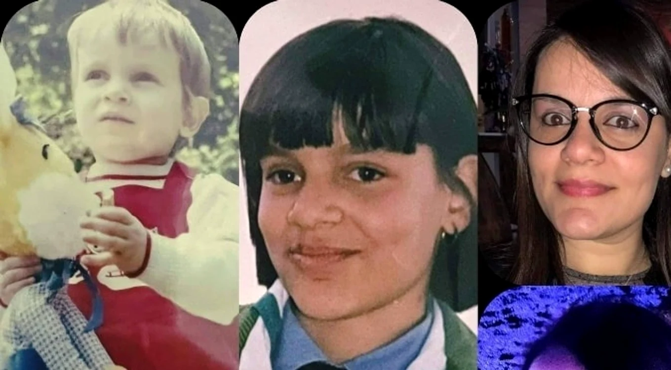 Cristina și-a găsit cu ajutorul Facebook familia naturală FOTO: FB