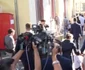 Nicușor Dan la festivitatea fetiței jpeg
