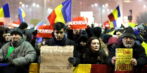Protest bucuresti piata victoriei ziua 7 FOTO Inquam 