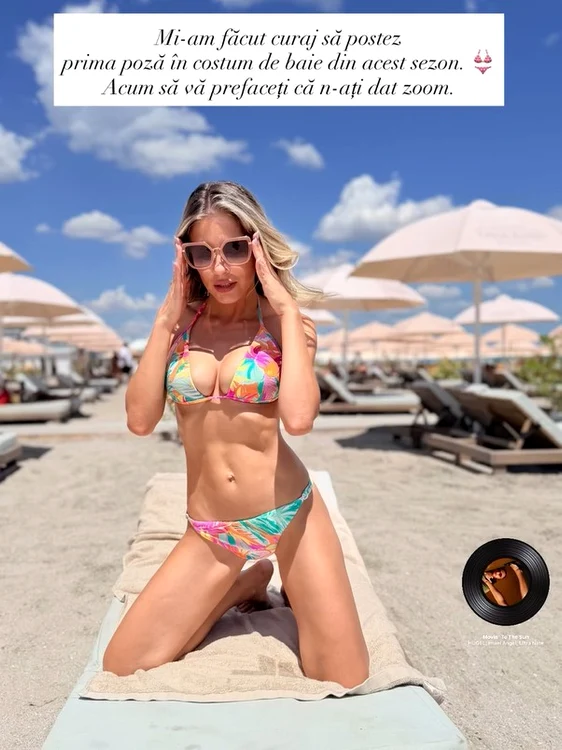 Andreea Ibacka are o siluetă de invidiat / foto: Instagram