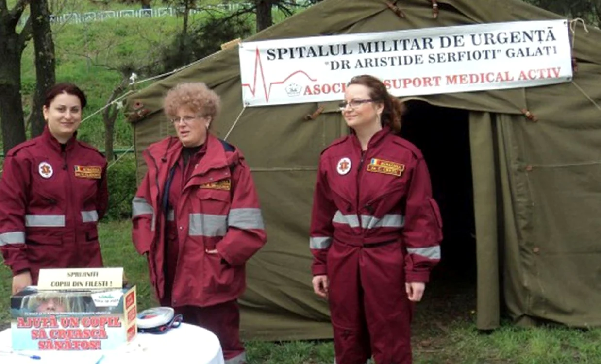 ASMA are ca principal partener Spitalul Militar din Galaţi. Foto: ASMA