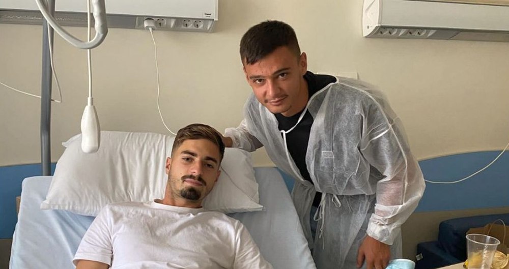 Dragoș Iancu, vizitat la spital de Vali Țicu, cel care i-a rupt piciorul. Ce i-a transmis petrolistul