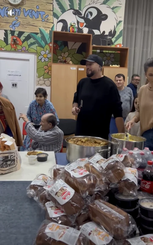 Cătălin Botezatu, într-o acțiune caritabilă