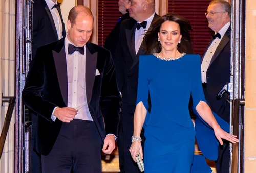 Kate Middleton și Prințul William la Royal Variety în 2023