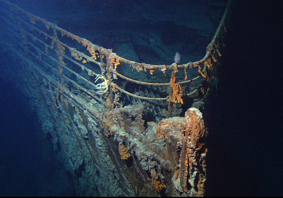 Epava Titanicului (© NOAA / Institute for Exploration / University of Rhode Island / Wikimedia Commo