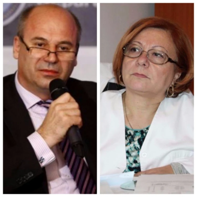 Maricel Popa, preşedintele CJ Iaşi, alături de Carmen Dorobăţ, managerul Spitalului de Boli Infecţioase Iaşi FOTO Ziarul de Iaşi
