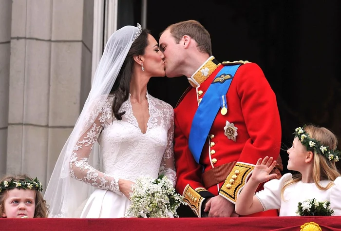 Ducii de Cambridge, în ziua căsătoriei. Foto: Profimedia