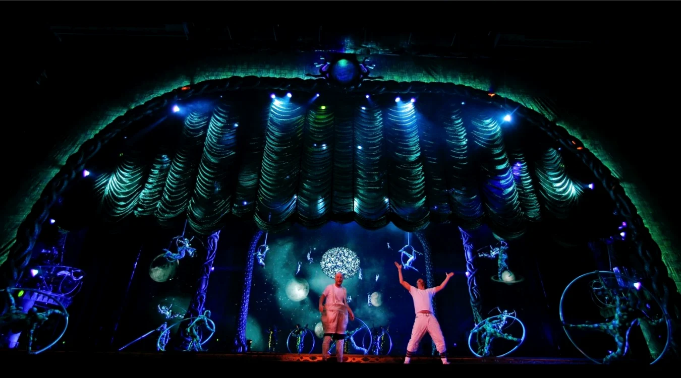 Scenă din spectacolul Zarkana, al companiei Cirque du Soleil FOTO Reuters