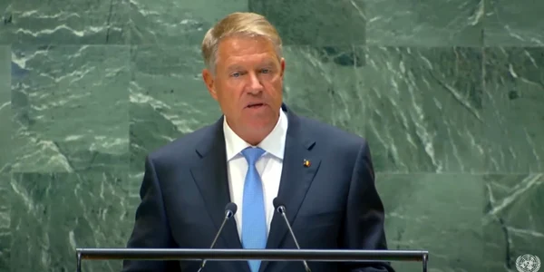 Klaus Iohannis, discurs susţinut în faţa Adunării Generale a ONU Foto Captură Video Youtube jpg