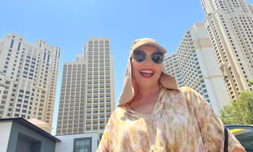 Marina Almășan petrece în Dubai