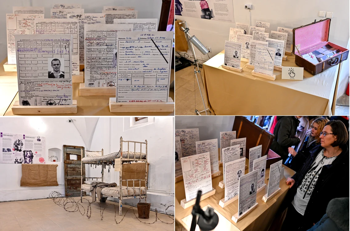 Expoziția „Fenomenul Pitești. Adevărata față a comunismului” la Sibiu Sursa Colaj Muzeul Brukenthal